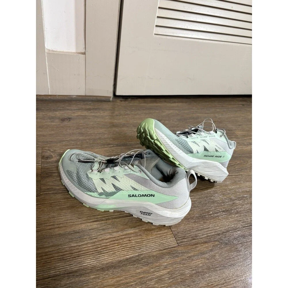 Salomon Sense Ride 5 Women's Outdoor Shoes Lily Pad 6.5